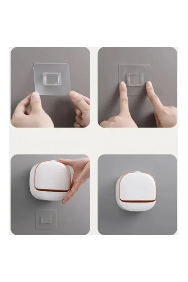 Drenaj Hazneli Kapaklı Katı Sabunluk