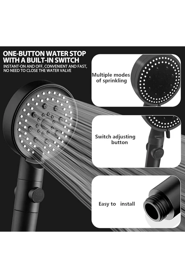 Duş Başlığı Seti 5 Mod