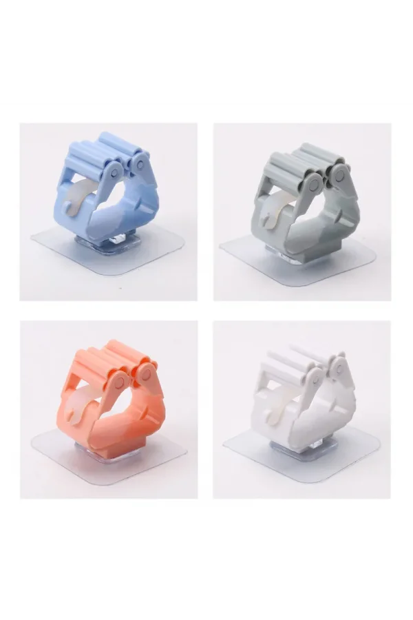 Duvara Monte Mop Paspas Tutucu 4 Adet