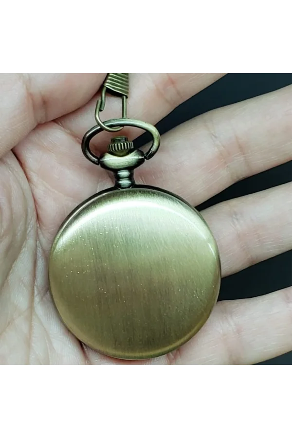 Düz Tasarım Köstekli Saat