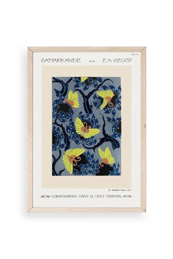 E. A. Seguy Ahşap Çerçeveli Tablo