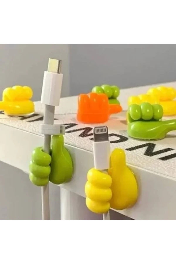 El Şeklinde Kablo Tutucu 30 Adet