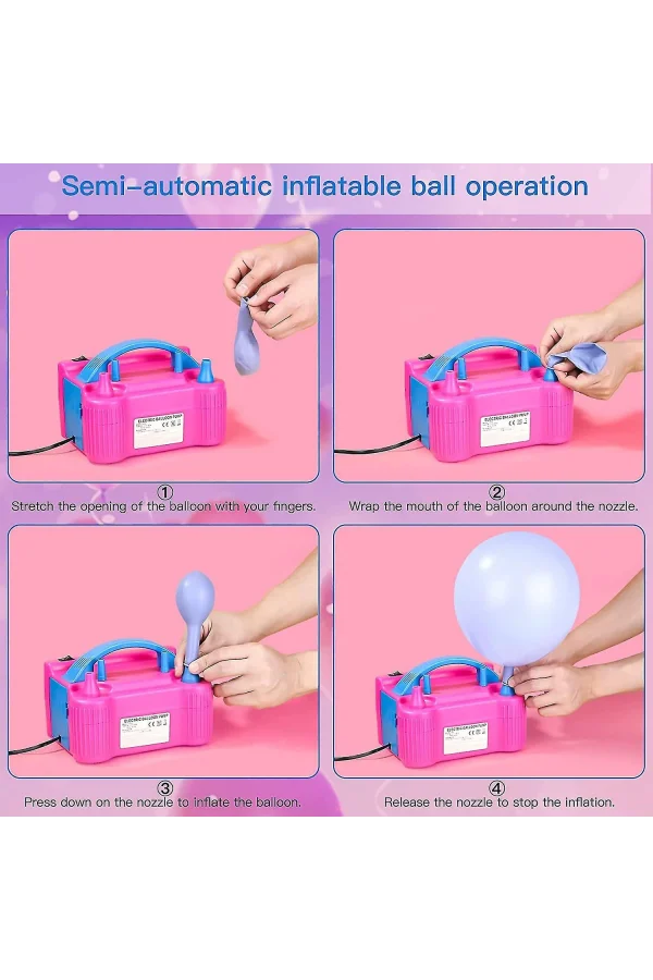 Elektrikli Balon Şişirme Makinesi
