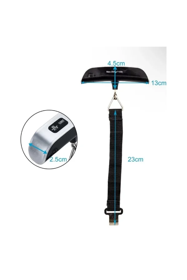 Elektronik El Bagaj - Valiz Tartısı