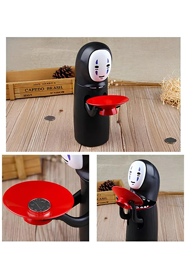 Elektronik Sesli Kumbara No Face Tasarımlı