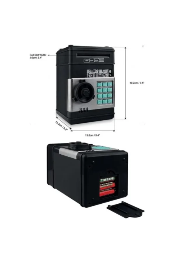 Elektronik Şifreli Kasa Otomatik ATM Kumbara
