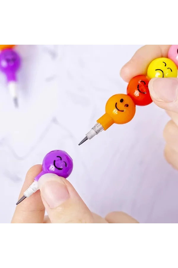 Emojili Yumurtlayan Kalem Seti 4lü
