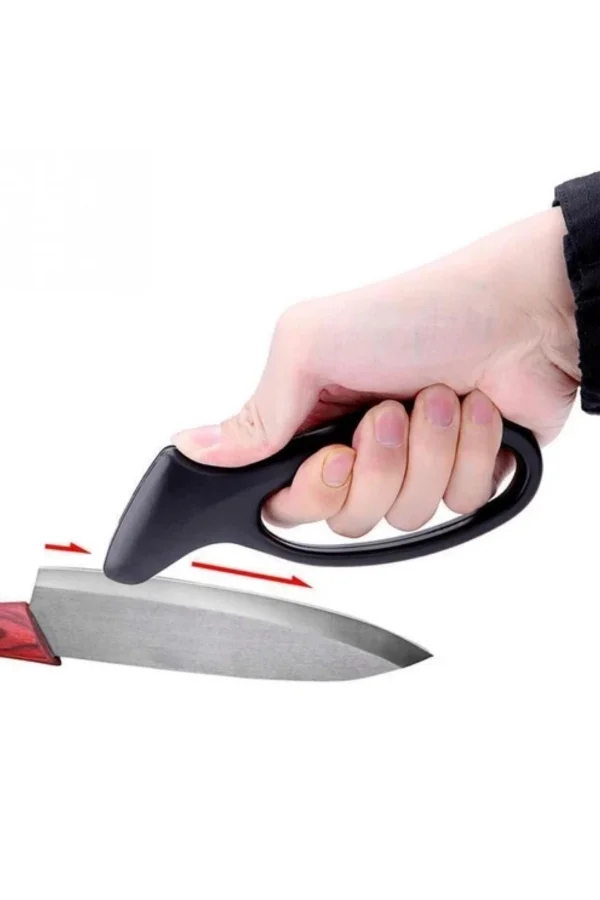 Ergonomik Paslanmaz Çelik Manuel Bıçak Bileme Aleti