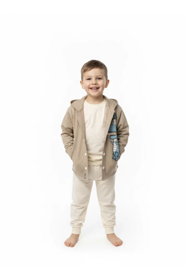 Erkek Çocuk Kapüşonlu Hırka ve sweatshirt