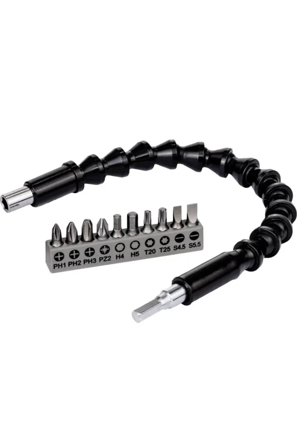 Esnek Şaftlı Tornavida Ucu Seti