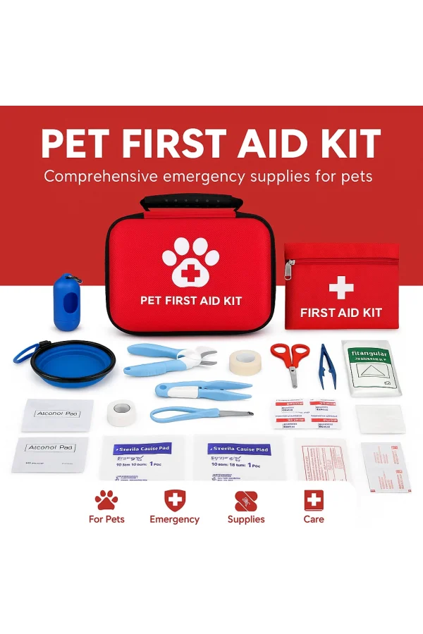 Evcil Hayvan Acil Yardım ve İhtiyaç Çantası