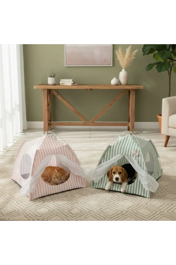 Evcil Hayvan Katlanabilir Oyun Çadırı