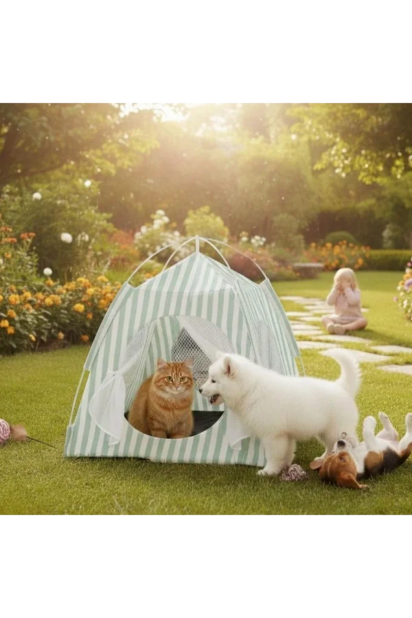 Evcil Hayvan Katlanabilir Oyun Çadırı