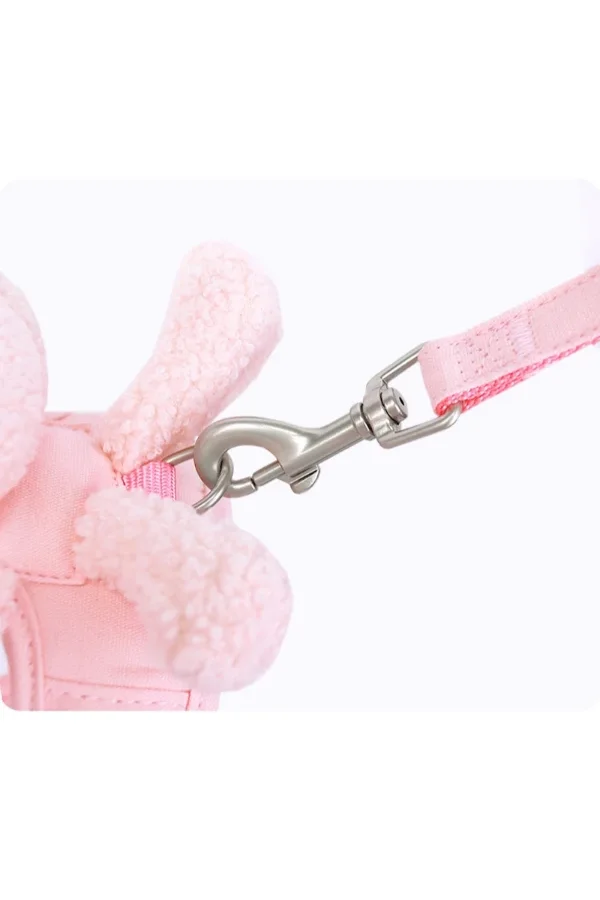 Evcil Hayvan Peluş Ayıcıklı Göğüs Gezdirme Tasması Set