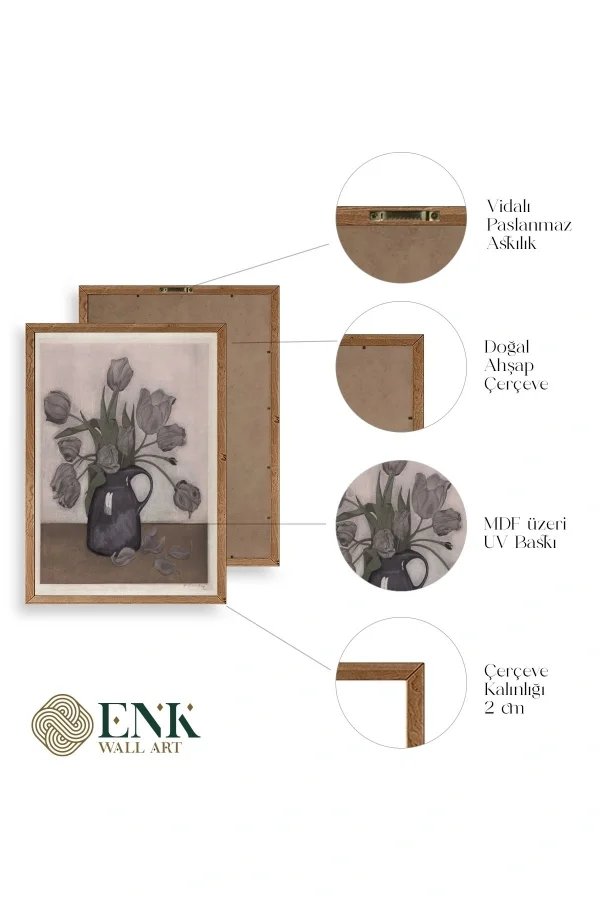 Everbag Ahşap Çerçeveli Tablo