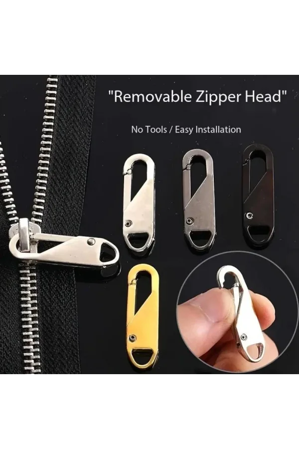 Fermuar Sürgüsü Başlığı , Yedeği