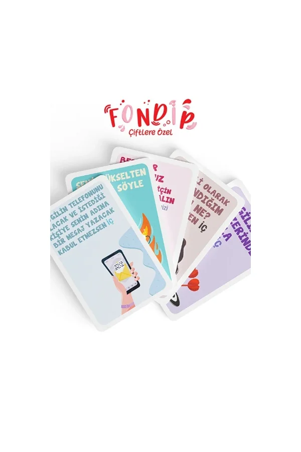 Fondip Çiftlere Özel Kart Oyunu