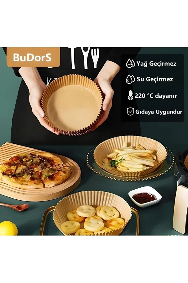 Fritöz Pişirme Kağıdı 50 Adet