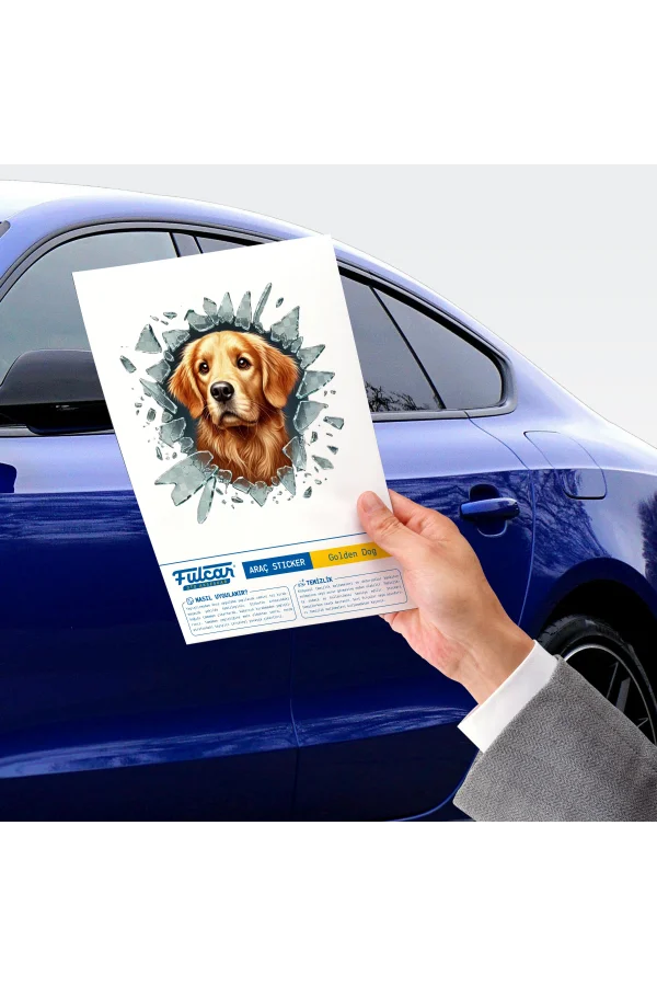 Fulcar Golden Araç Stickerı