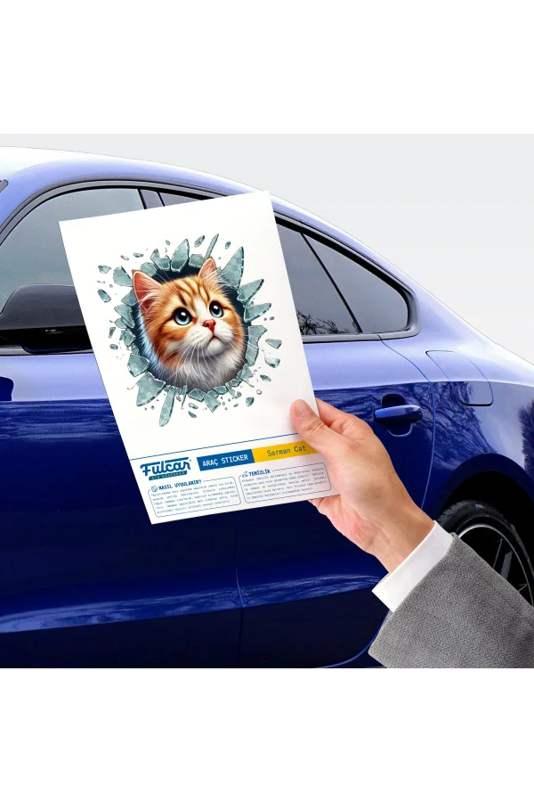 Fulcar Sarman Araç Stickerı