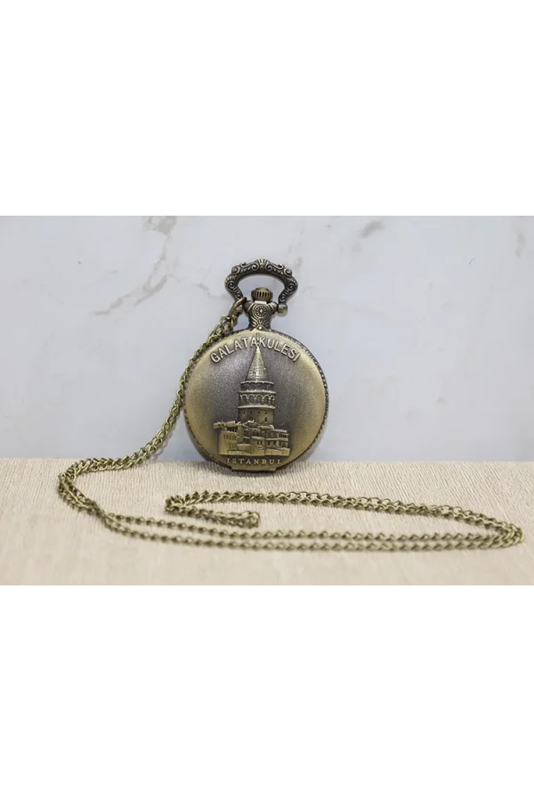 Galata Kulesi Tasarımlı Köstekli Saat