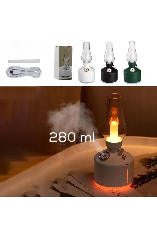Gaz Lambası Tasarımlı Hava Nemlendirici
