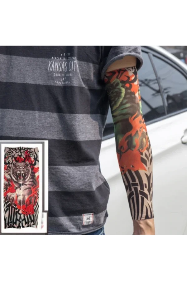 Giyilebilir 3D Baskılı Kol Bacak Dövme Çorap