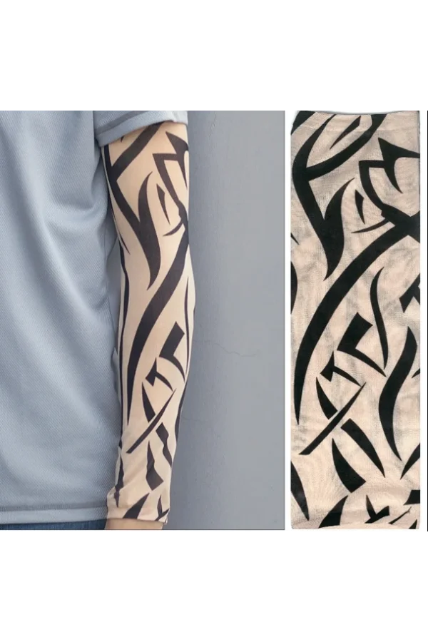 Giyilebilir Kol Ve Bacak Dövmesi 3D Baskılı 2 Adet Model 10