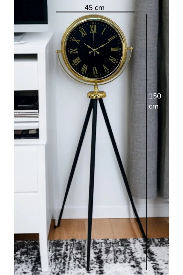 Gold Asalet Tripod Ayaklı Saat