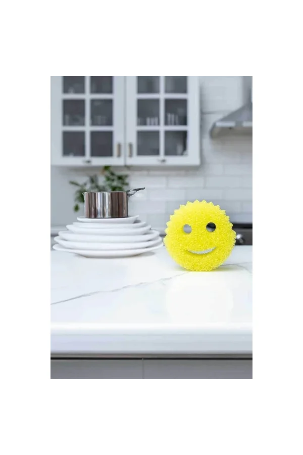 Gülen Yüz Bulaşık Süngeri 2li Set