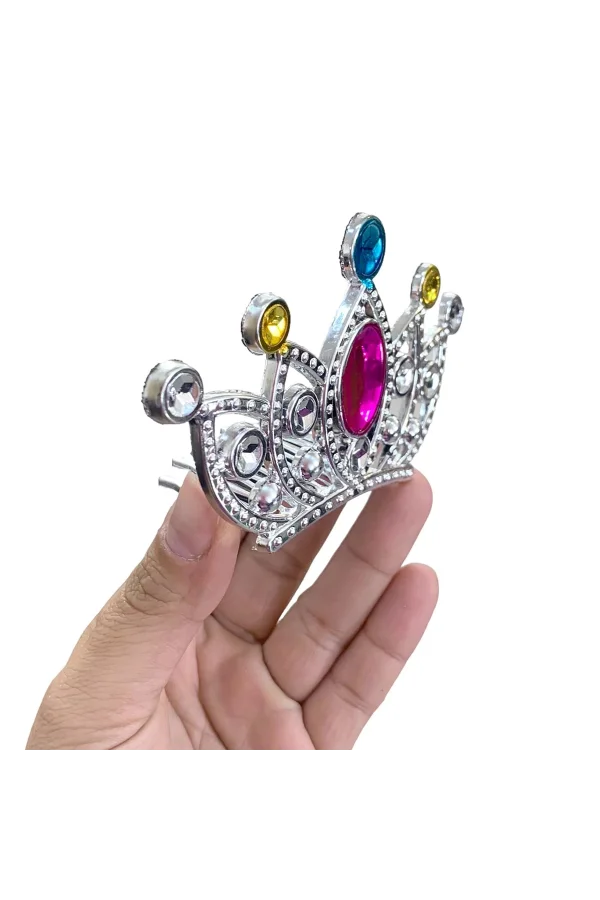 Gümüş Taraklı Prenses Tacı 2 No