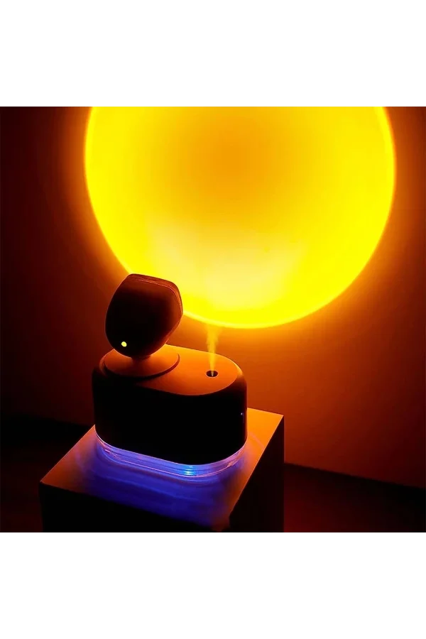 Gün Batımı Lambalı Hava Nemlendiricisi