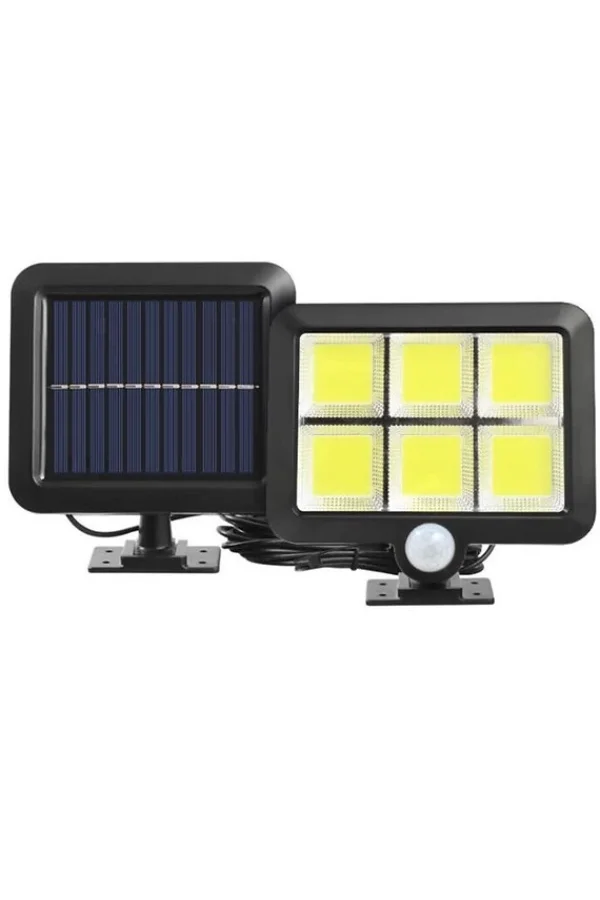 Güneş Enerjisi Panelli 6 LED Bahçe Aydınlatma