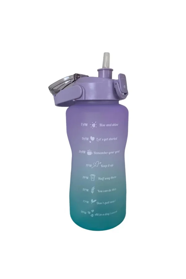 Günlük Motivasyon Su Matarası 2 Litre