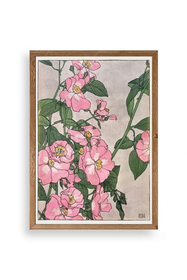 H. B. O. Ahşap Çerçeveli Tablo