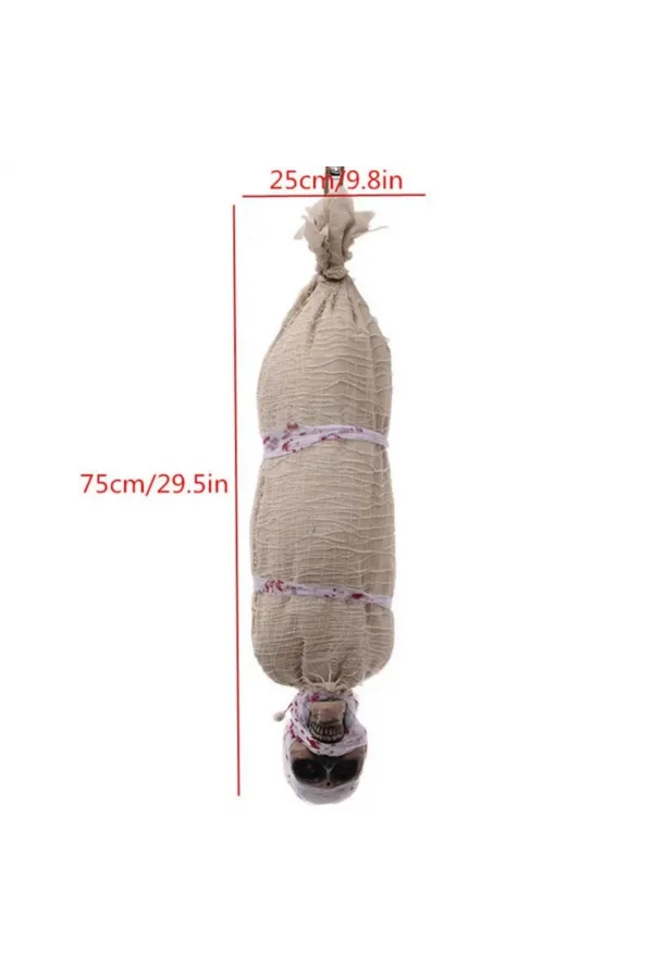 Halloween Sensörlü Işıklı Hareketli Mumya