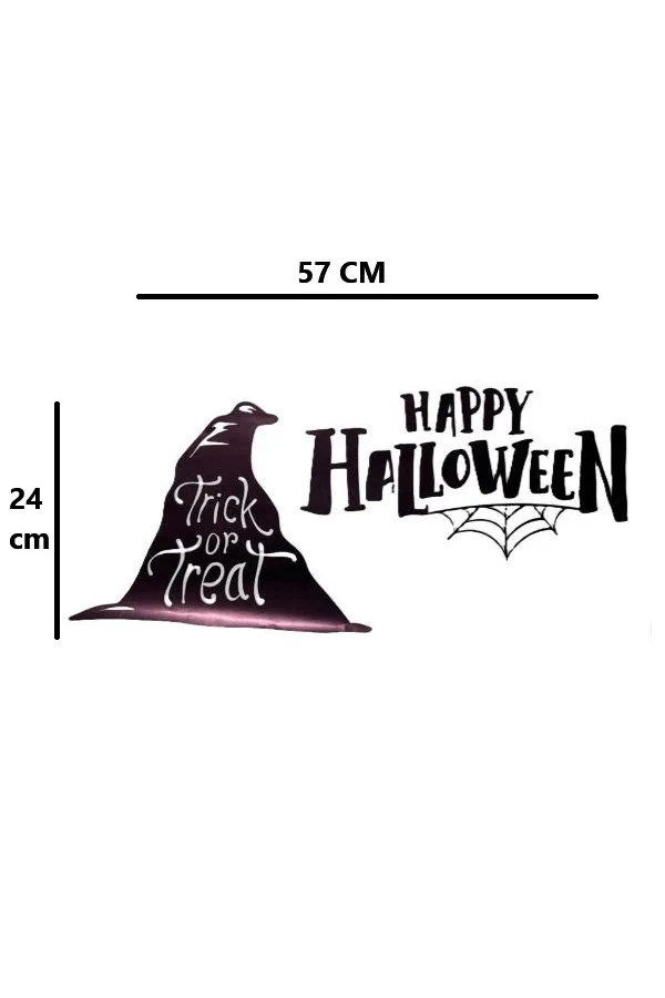 Happy Halloween Temalı Duvar Stickerı