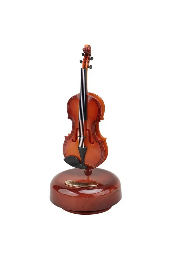 Hareketli Violin Müzik Kutusu