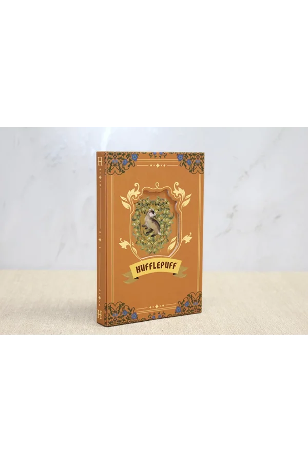 Harry Potter Hufflepuff Deri Defter