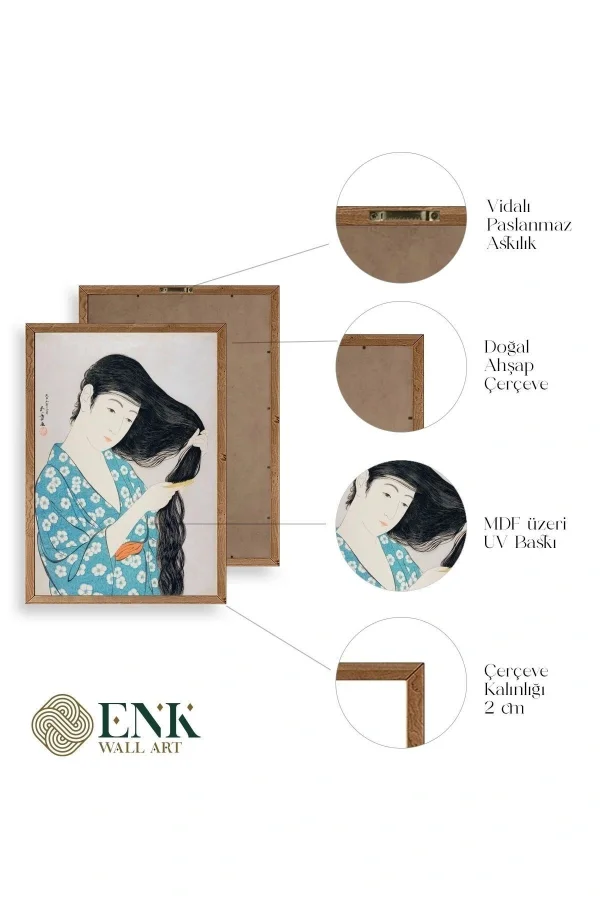 Hashiguchi Goyo Ahşap Çerçeveli Tablo