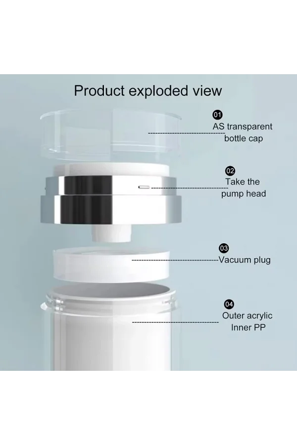 Hava Almayan Losyon Kavanozu 50 Ml