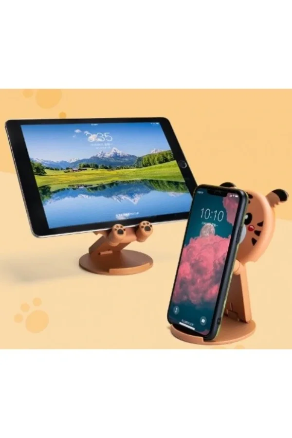 Hayvan Figürlü Masaüstü Telefon Standı 5 Model