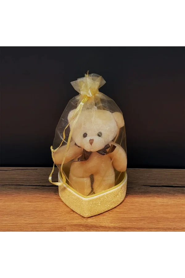 Hediyelik Kese İçinde Ayıcık