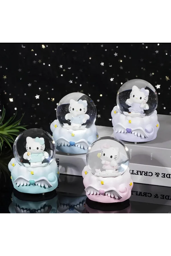 Hello Kitty Işıklı Kar Küresi 7 Cm