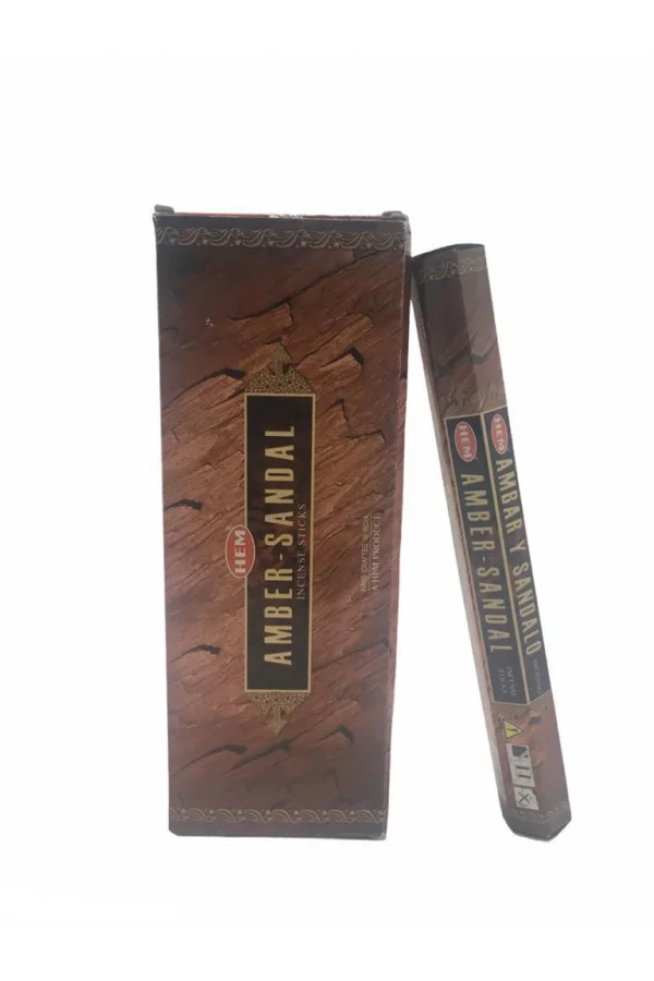 Hem Amber Sandal Aromalı Çubuk Tütsü