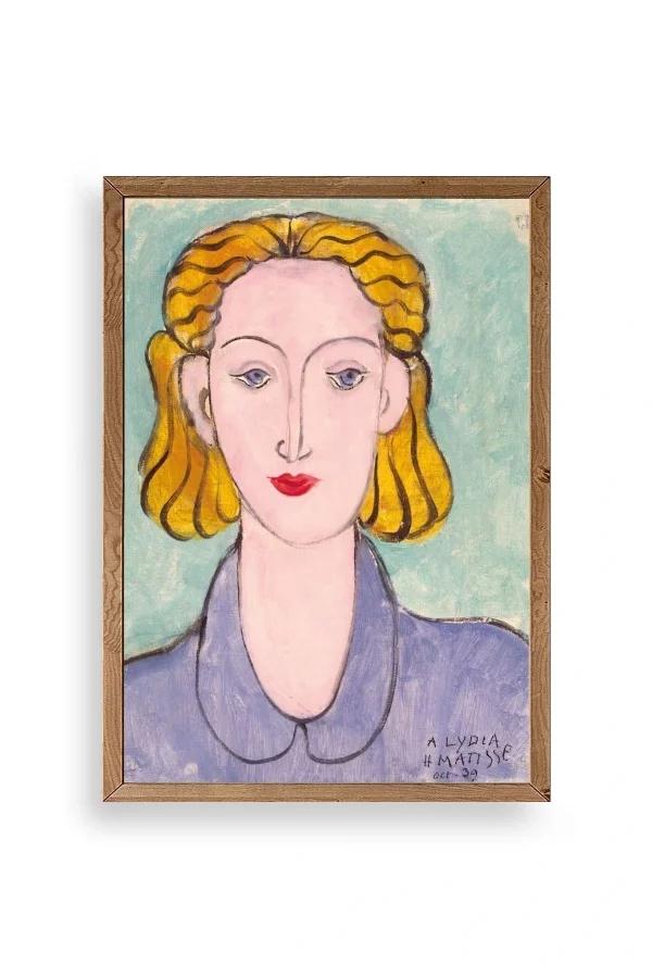 Henri Matisse Ahşap Çerçeveli Tablo