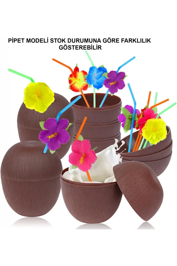 Hindistan Cevizi Pipetli Bardak