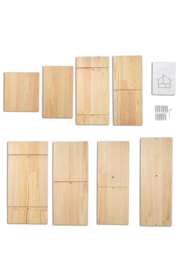 Hobi Baby Demonte Ahşap Oyun Evi