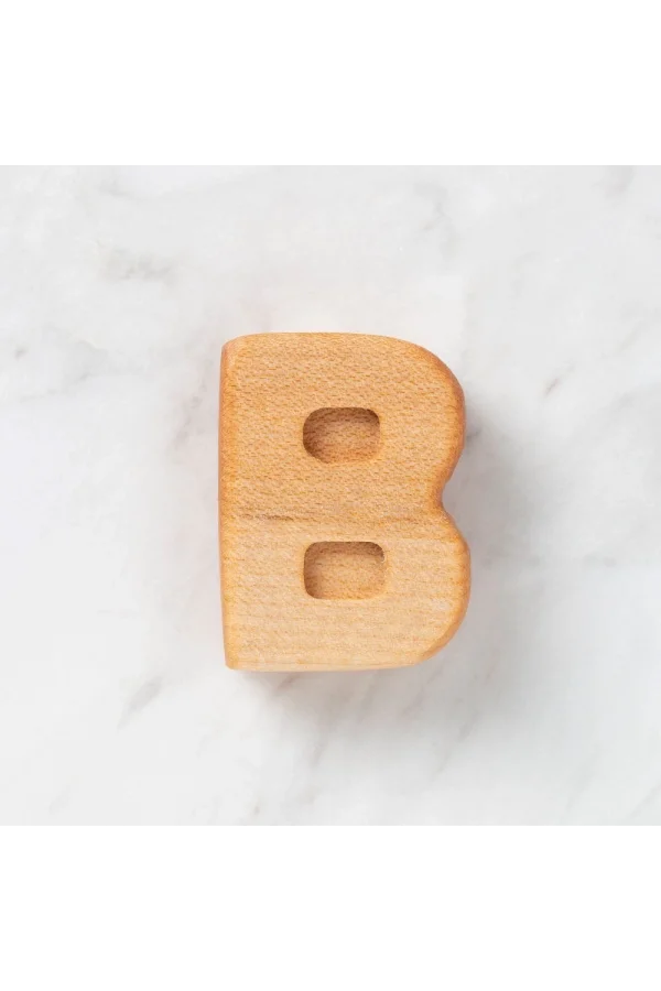 Hobi Baby Organik Ahşap Harf - B