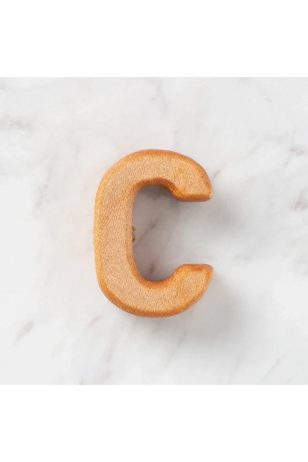 Hobi Baby Organik Ahşap Harf - C